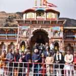 बदरीनाथ धाम आगमन पर राष्ट्रपति का हुआ जोरदार स्वागत
