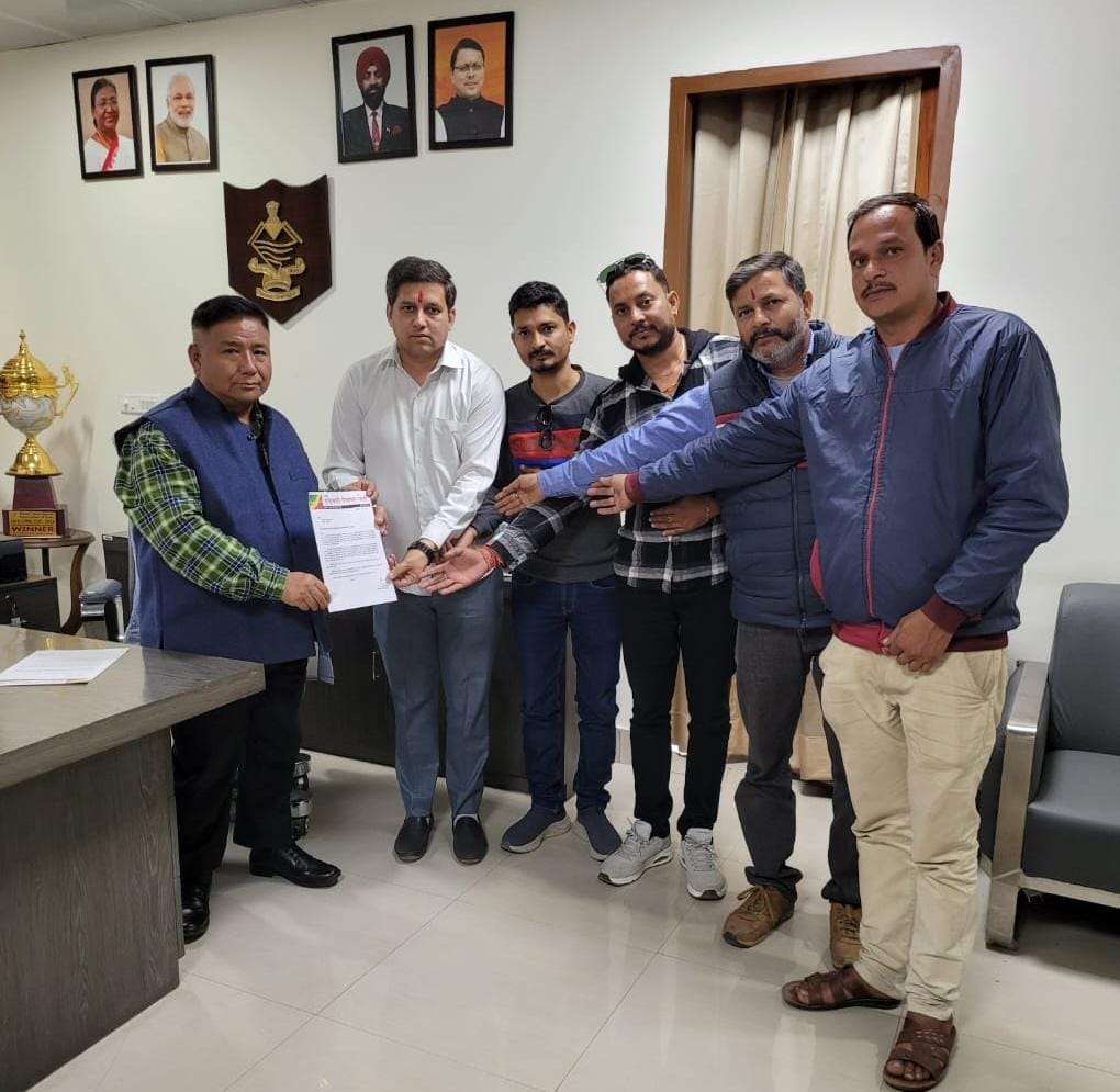 सिलक्यारा हादसे में राष्ट्रवादी रीजनल पार्टी ने दी डीआईजी को तहरीर