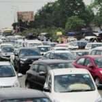 दिल्ली हाईवे पर आशारोड़ी-मोहंड के बीच 3किलोमीटर लंबा ट्रैफिक जाम