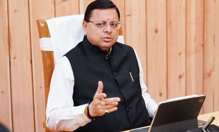 CM Pushkar Singh Dhami