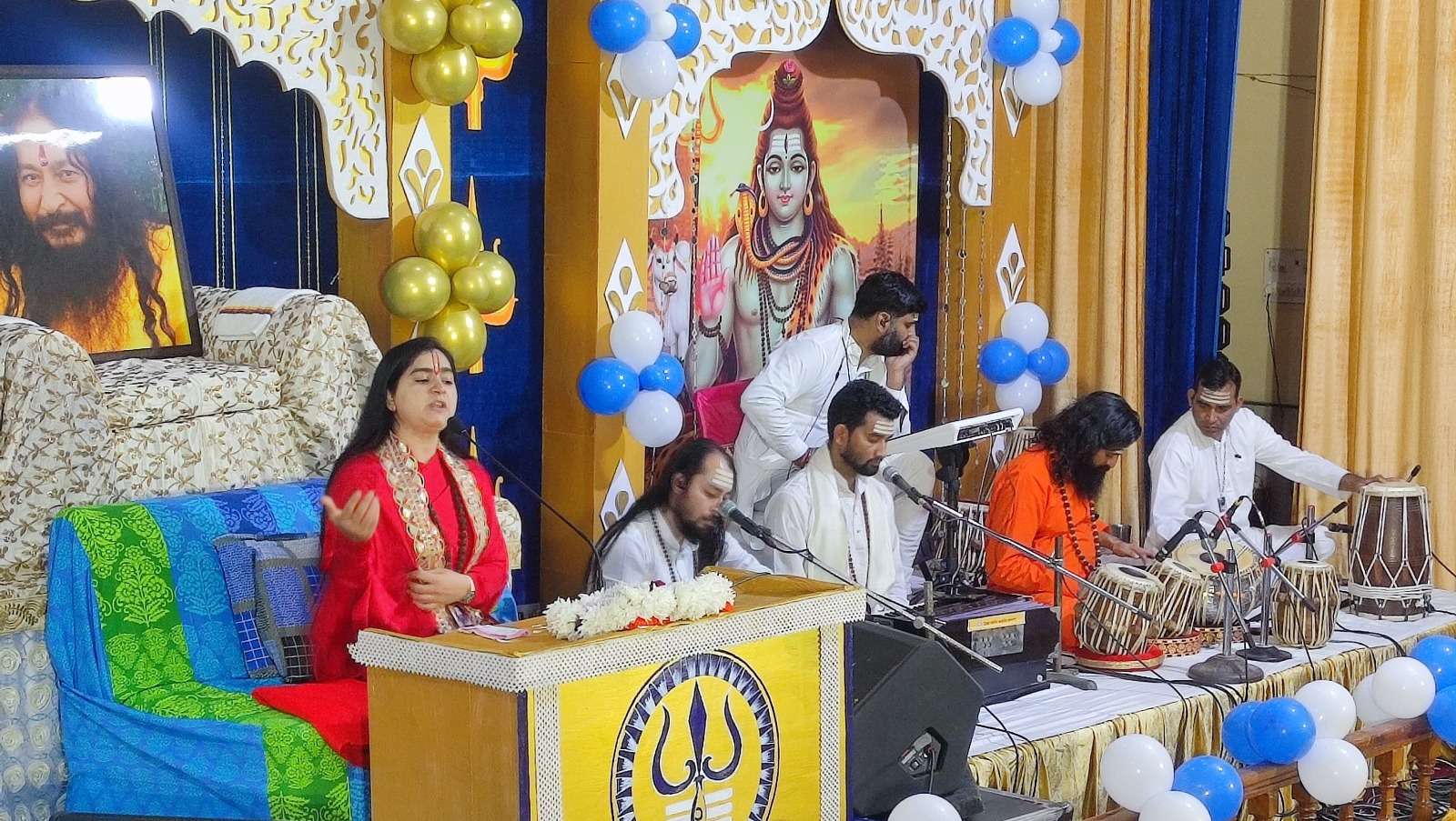 धूमधाम के साथ मनाया गया सात दिवसीय शिव कथा अमृत आयोजन में माता पार्वती जन्म उत्सव