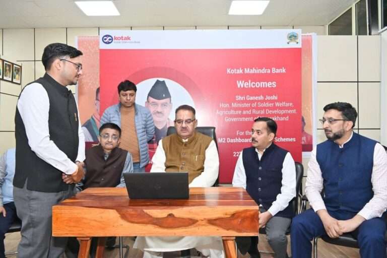 Agriculture Minister Ganesh Joshi