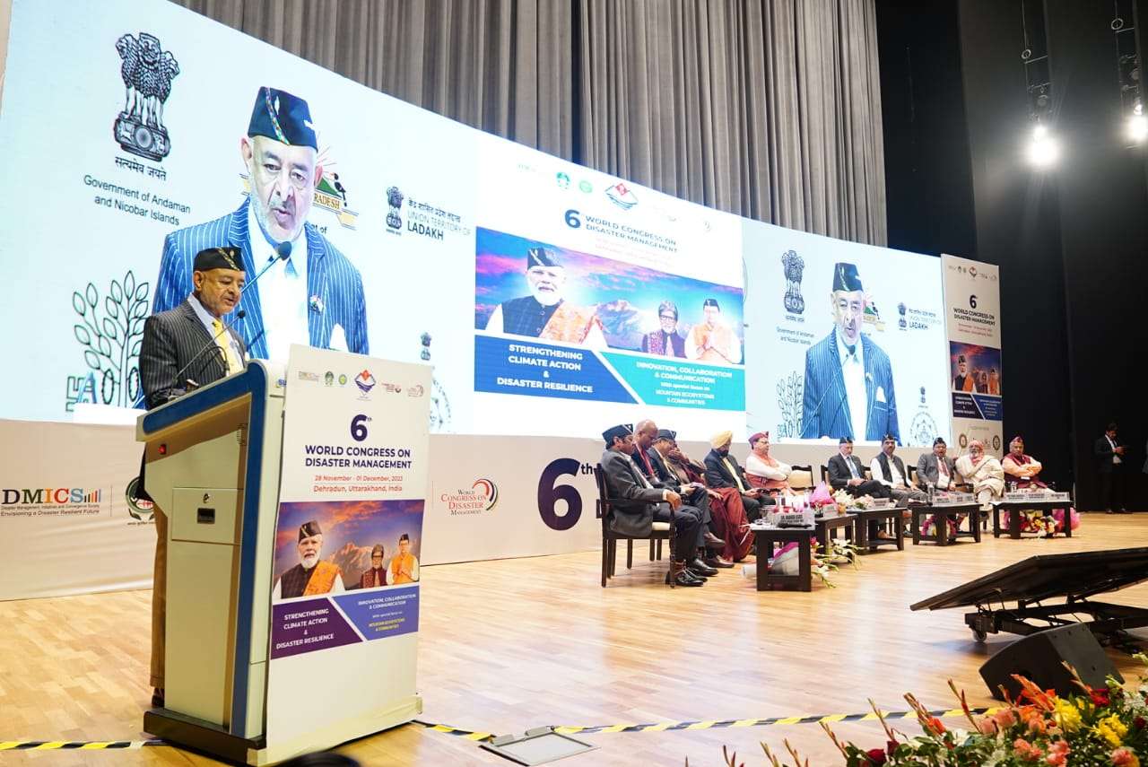 देहरादून में आज से शुरू हुआ चार दिवसीय आपदा प्रबंधन पर विश्व सम्मेलन
