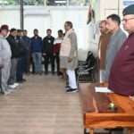 Soldier Welfare Minister Ganesh Joshi