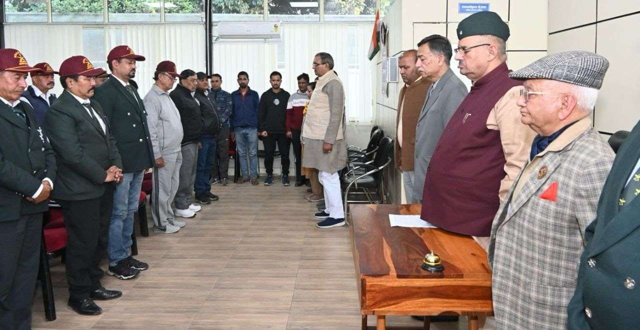 Soldier Welfare Minister Ganesh Joshi