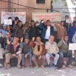 उत्तराखंड राज्य स्थापना दिवस पर राज्य आंदोलनकारियों ने किया पैदल मार्च