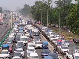 नेपालीफार्म से श्यामपुर तक लगा जाम