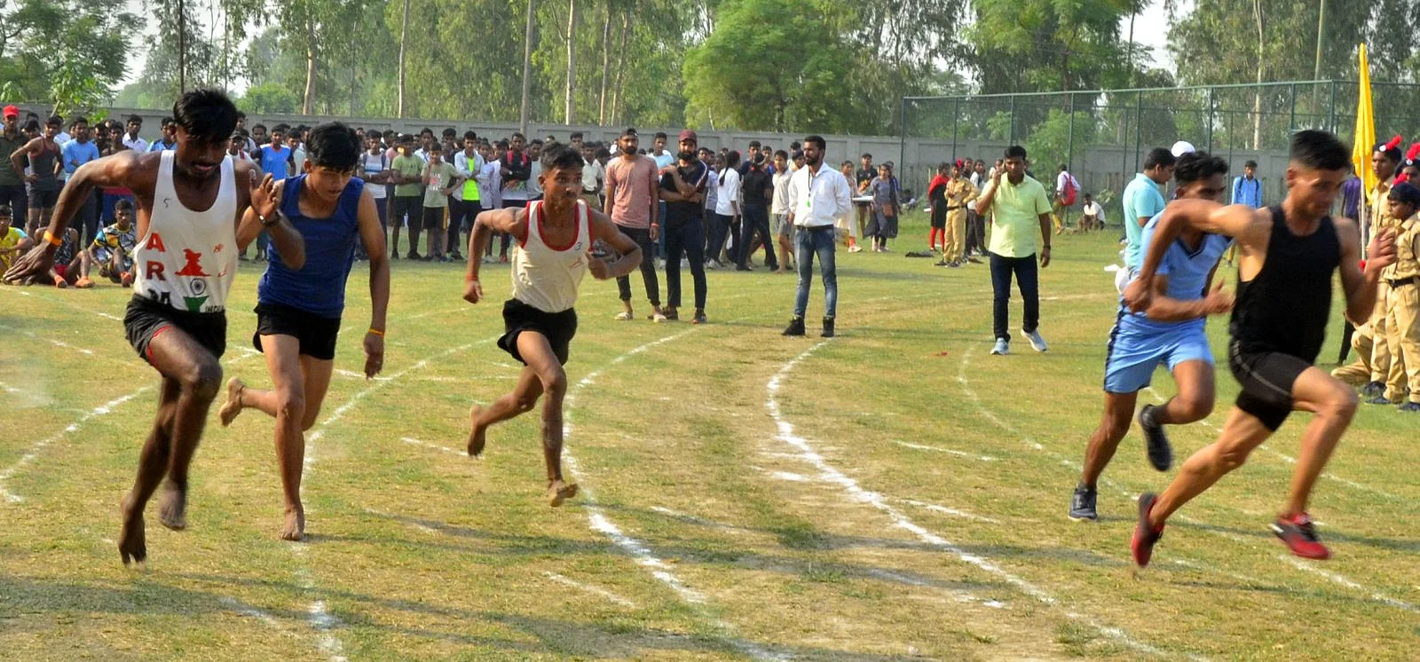 खेलकूद प्रतियोगिताओं के द्वितीय दिवस पर 3000 मीटर दौड़ में भास्कर और रितु ने मारी बाज़ी