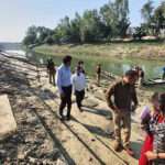 एसडीएम व तहसीलदार ने किया छठ पूजा स्थल का निरीक्षण
