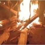 नई टिहरी में दिवाली पर लोगों ने खेला भैलो