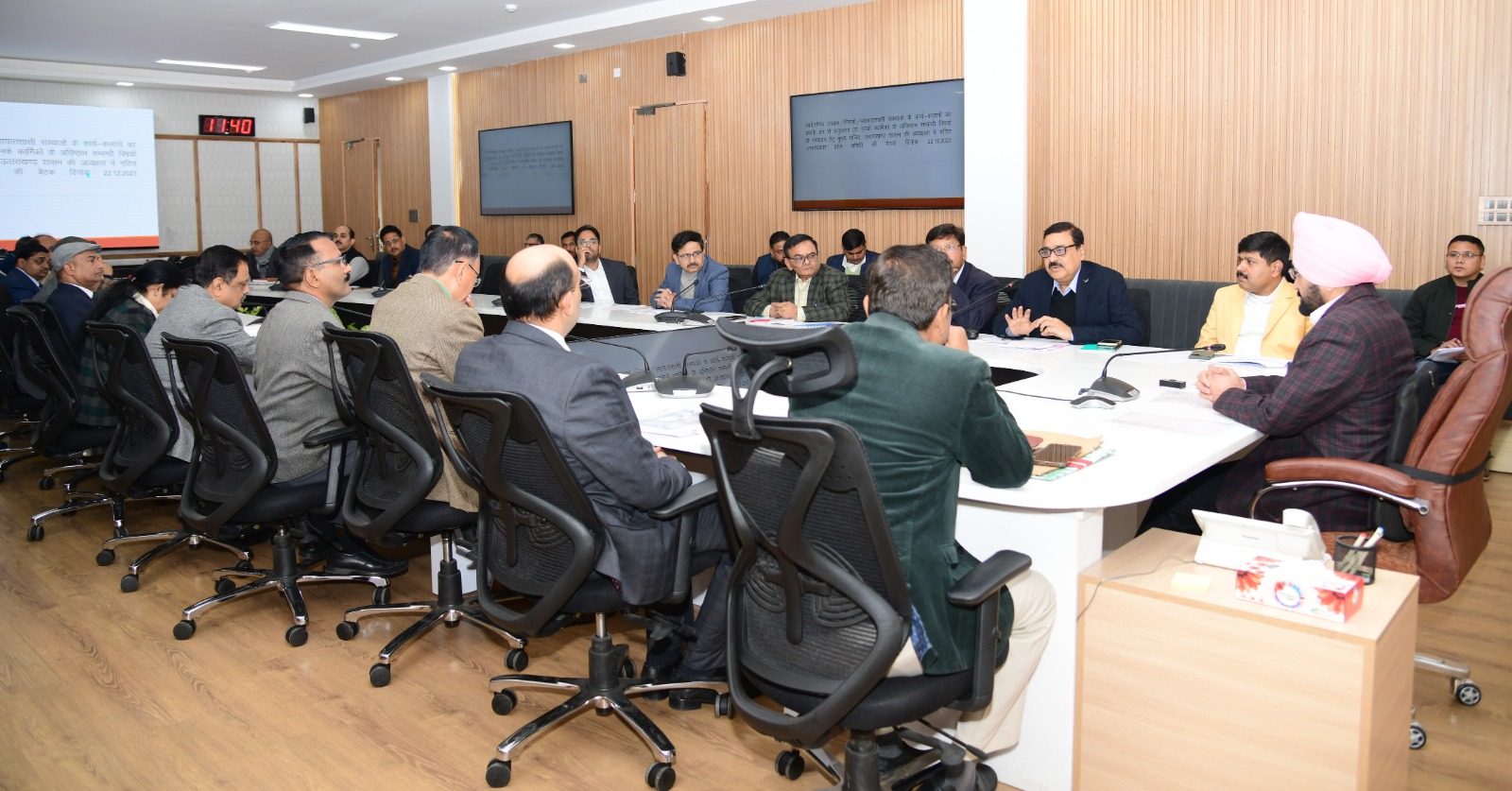 Chief Secretary Dr. S.S. Sandhu