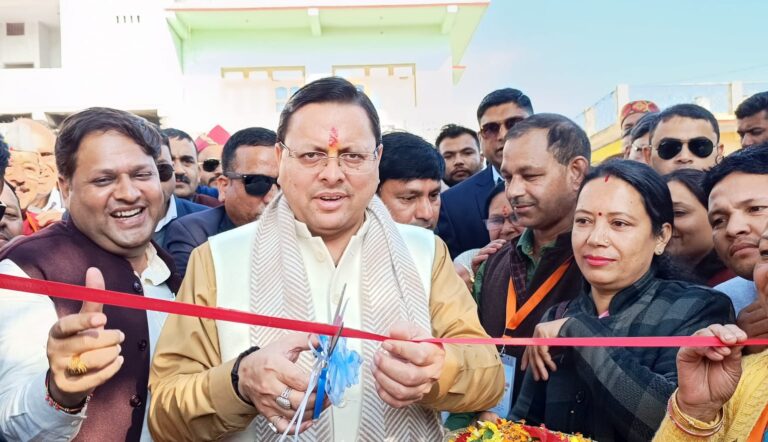 Chief Minister Pushkar Singh Dhami