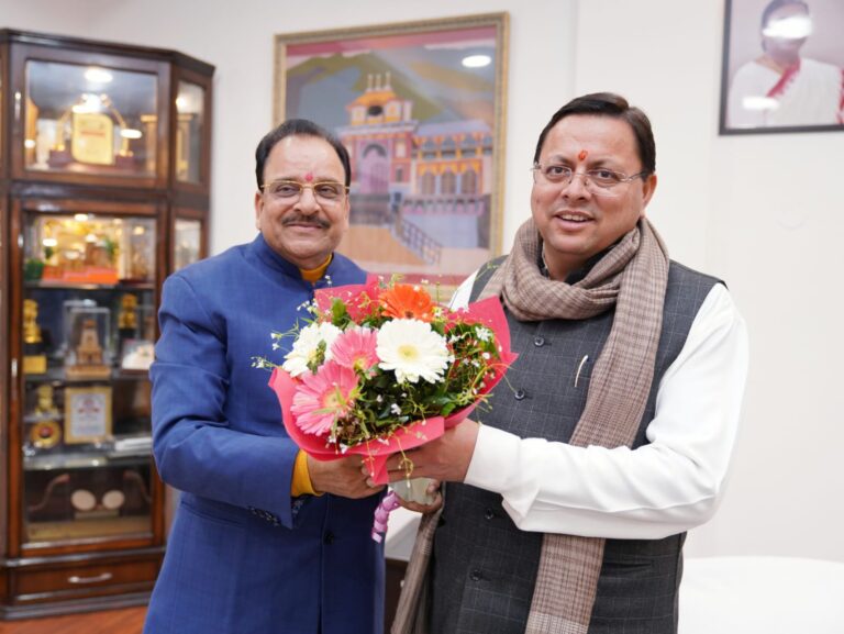 Chief Minister Pushkar Singh Dhami