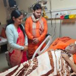 जगद्गुरु रामभद्राचार्य से नि. महापौर अनिता ममगाईं ने की मुलाकात