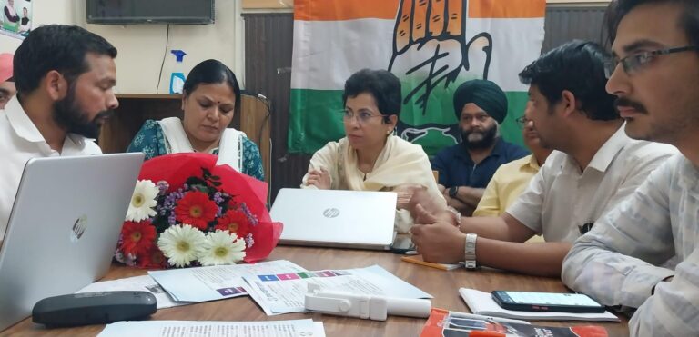 Incharge Kumari Selja