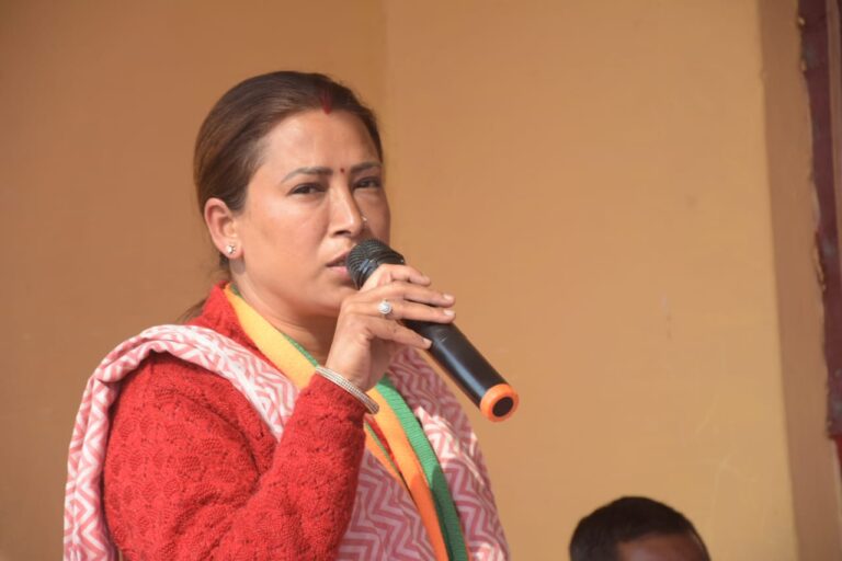 Someshwar MLA Rekha Arya