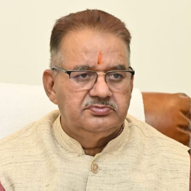 Agriculture Minister Ganesh Joshi