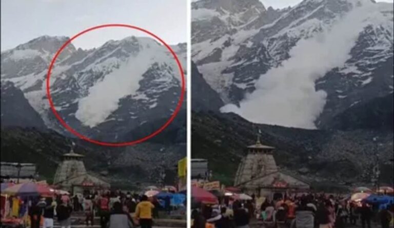 avalanche in kedarnath