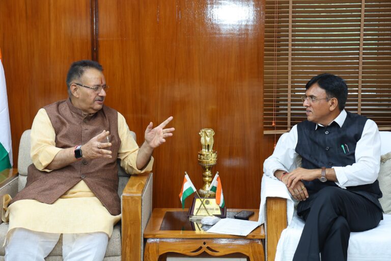 ganesh joshi met mansukh mandviya