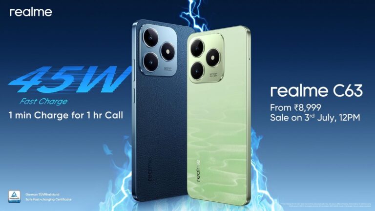 Realme introduces Realme C63