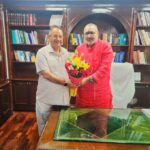 Ganesh Joshi visits Giriraj Singh
