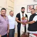 Suraj Joshi honored