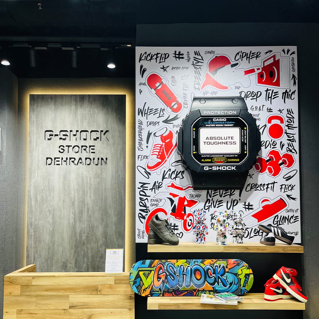 जी-शॉक (G-SHOCK) ने देहरादून में अपना पहला एक्सक्लूसिव स्टोर किया लॉन्च