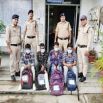 Crime News : दो कार शोरूमों में चोरी में मध्य प्रदेश का गैंग का पकड़ा