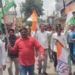 प्रस्तावित कारिडोर को लेकर कांग्रेस का विरोध प्रदर्शन जारी, कनखल में निकाली जनजागरण यात्रा