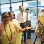 विधानसभा अध्यक्ष ऋतु खण्डूडी भूषण ने किया देहरादून स्थित हिमालयन कल्चरल सभागार में आईएमए कैडेट ऑफिसरों द्वारा आयोजित आर्ट गैलरी का शुभारंभ