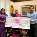 यूनियन बैंक ऑफ इंडिया ने वित्त वर्ष 2023-24 के लिए भारत सरकार को ₹ 2054 करोड़ का रिकॉर्ड लाभांश दिया