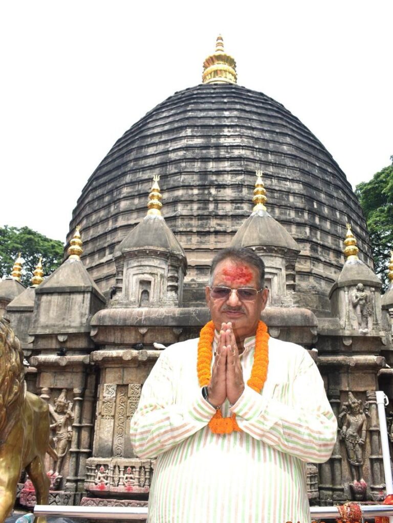 Ganesh Joshi visited Mother Kamakhya
