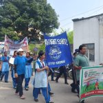डिवाइन लाइट स्कूल में, जन जागरूकता रैली का आयोजन