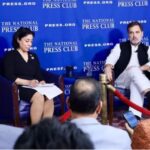 अमेरिका में राहुल गांधी ने मोदी सरकार पर साधा निशाना