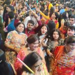 डांडिया की धुन पर खूब मची युवाओं की धूम