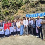 विद्यार्थियों ने जल विद्युत उत्पादन की प्रक्रिया को नजदीक से देखा