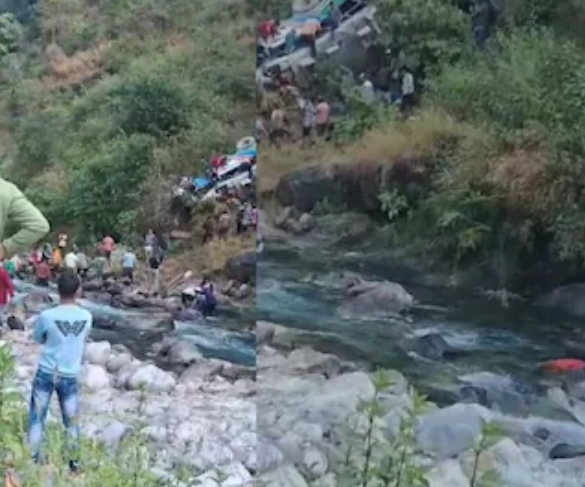 अल्मोड़ा: भीषण सड़क हादसे में कई लोगों की मौत