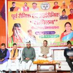 केदारघाटी के पूर्व सैनिकों और वीर नारियों ने एक स्वर में भाजपा के पक्ष में मतदान की भरी हामी