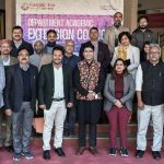 ग्राफिक एरा में डिपार्टमेण्ट एकेडमिक एक्सटेंशन काउंसिल की बैठक