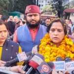 दलबल के साथ ऊर्जा गठबंधन की प्रत्याशी सुलोचना ईष्टवाल ने किया नामांकन