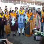 नगर पालिका परिषद मसूरी के अध्यक्ष पद हेतु भाजपा प्रत्याशी मीरा सकलानी के नामांकन में सम्मिलित हुए मंत्री गणेश जोशी बोले प्रचंड बहुमत से विजयी होंगी भाजपा प्रत्याशी