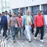 मेयर पद के प्रत्याशी के समर्थन में रोड शो और जनसभा की