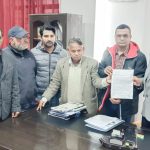संयुक्त विपक्ष ने राज्य चुनाव आयुक्त से भेंटकर मतदान एवं मतदाता सूचियों में हुई धांधली की शिकायत की