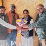 रीजनल पार्टी के राष्ट्रीय अध्यक्ष सेमवाल ने की मेयर प्रत्याशी सुलोचना से मुलाकात