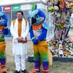 सीएम धामी ने महाराणा प्रताप स्पोर्ट्स स्टेडियम में 38वें राष्ट्रीय खेलों की विभिन्न व्यवस्थाओं का अवलोकन किया