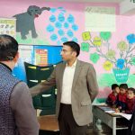 डीएम ने मौके पर ही 3 नवीन कक्षा कक्ष निर्माण, बाउंड्रीवॉल, रसोईघर टाइल को दी स्वीकृति