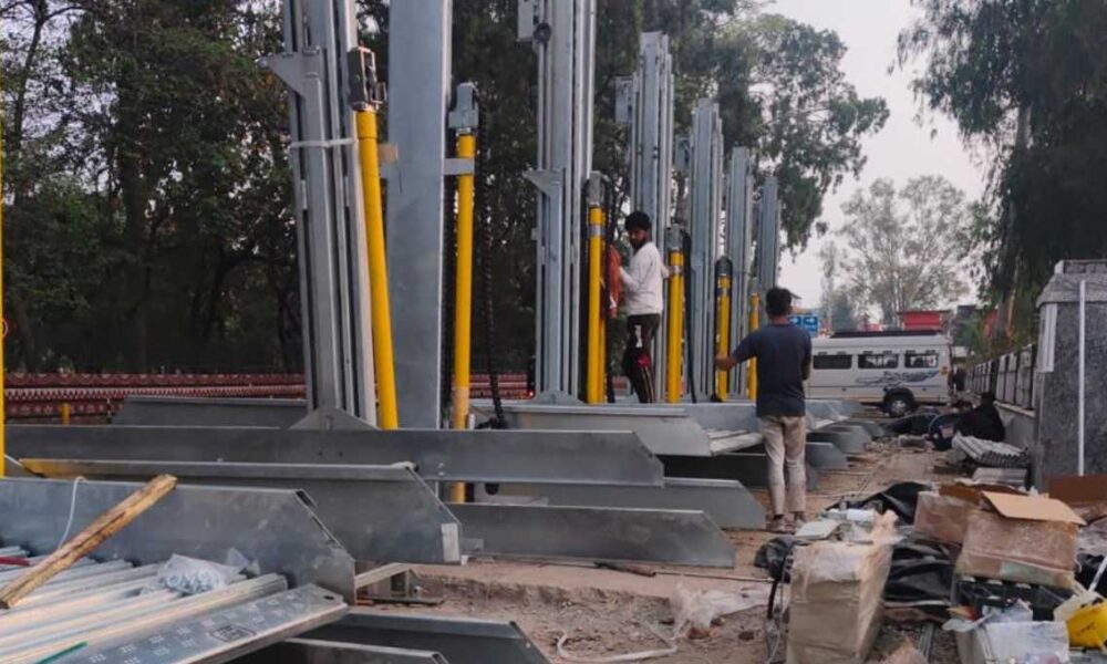 राज्य की प्रथम ऑटोमेटेड मैकेनिक पार्किंग अपने अंतिम चरण में, जल्द जनमानस को समर्पित