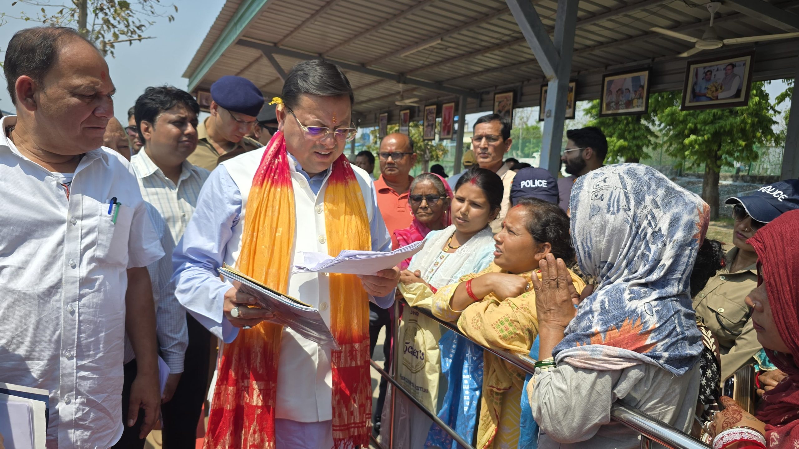 सीएम धामी ने किया खटीमा में 254 लाख की धनराशि से निर्माणाधीन मां पूर्णागिरी मंदिर का स्थलीय निरीक्षण