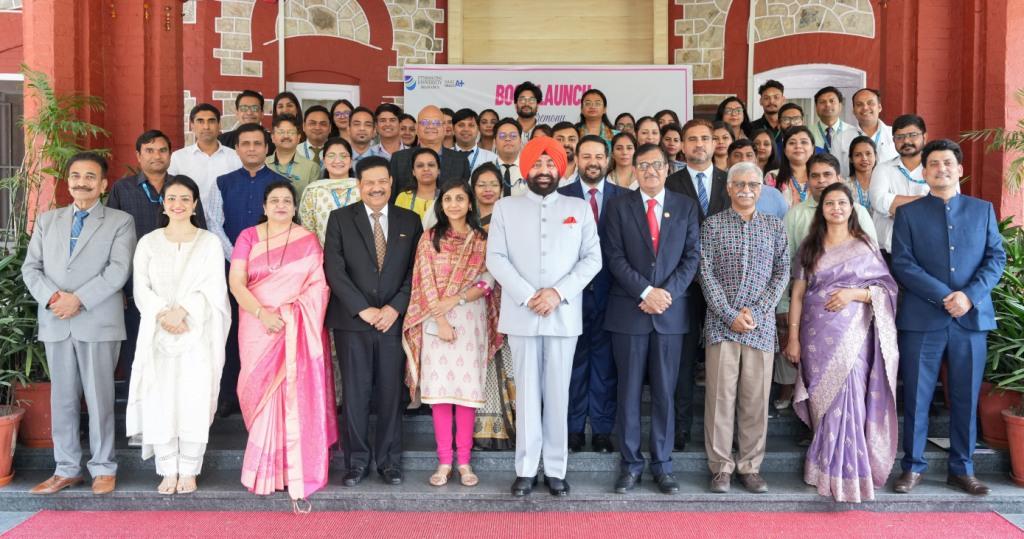 राज्यपाल गुरमीत सिंह ने किया ‘‘इंडस्ट्री 5.0 ब्रिजिंग ह्यूमैनिटी एंड टेक्नोलॉजी फॉर अ सस्टेनेबल फ्यूचर’’ पुस्तक का विमोचन