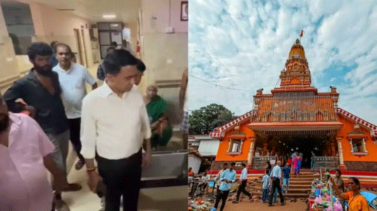 गोवा के लैराई देवी मंदिर में भगदड़ से 6 लोगों की मौत और 50 घायल; पीएम मोदी ने जताया दुख 4 गोवा के लैराई देवी मंदिर में भगदड़ से 6 लोगों की मौत और 50 घायल; पीएम मोदी ने जताया दुख